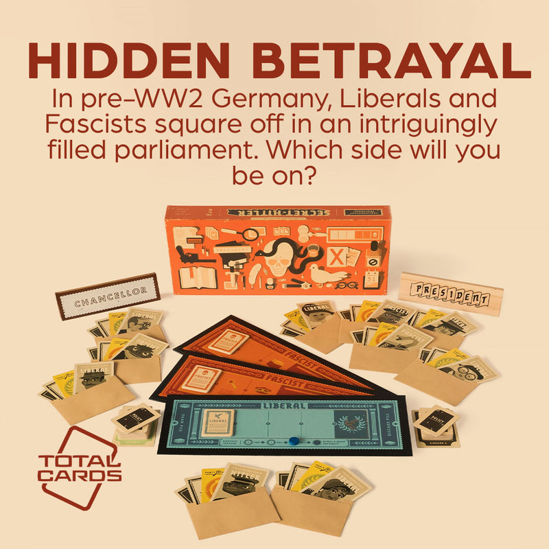 Will you be a liberal or a fascist in Secret Hitler!