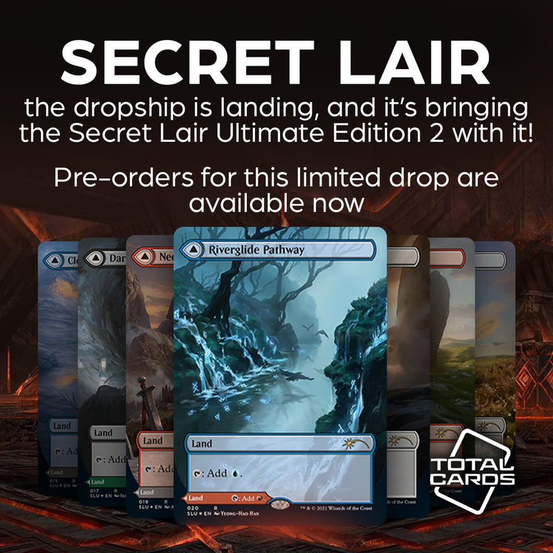 Be the master of lands with Secret Lair Ultimate Edition 2!