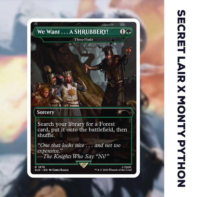MTG Monty Python Secret Lair Announced! | Total Cards
