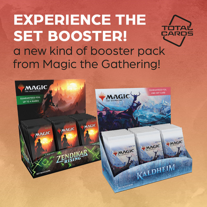 Experience a new kind of pack with the Set Booster from Magic the Gathering!