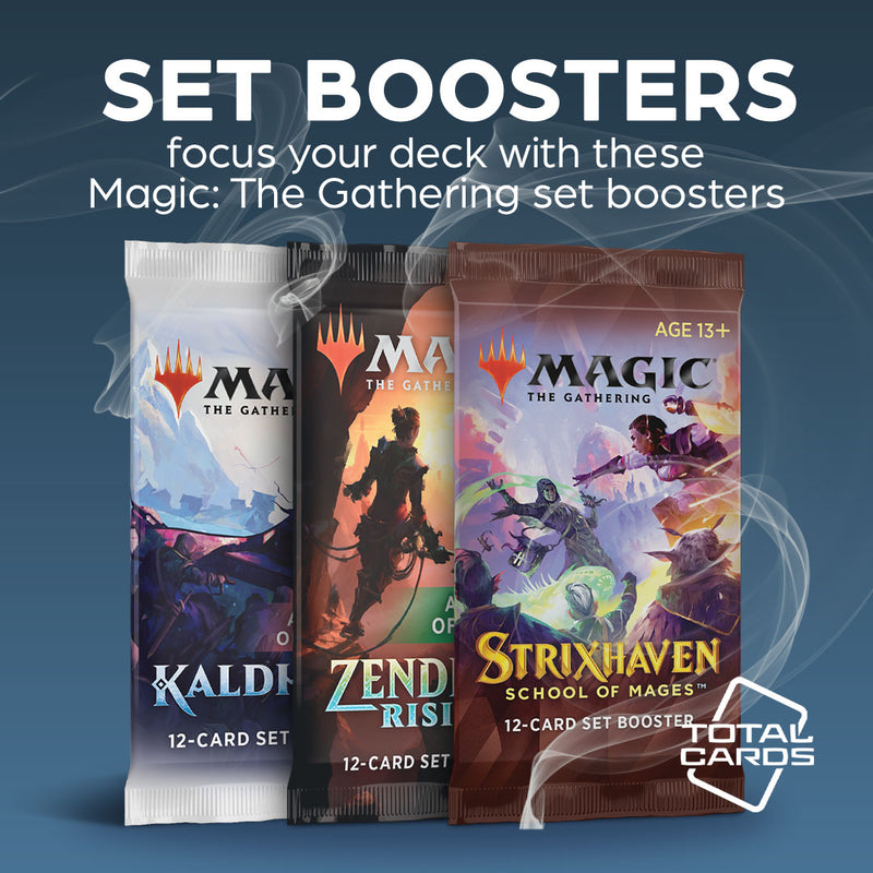 Experience Magic the Gathering with set boosters!