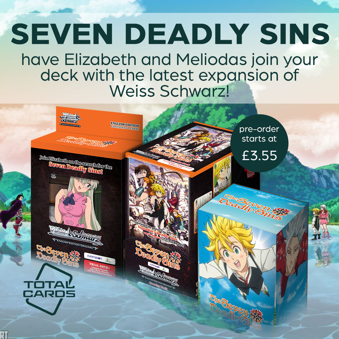 Seven Deadly Sins comes to Weiss Schwarz!