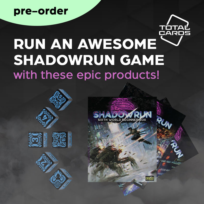 Run an epic campaign in Shadowrun!