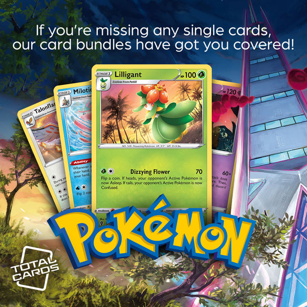 Complete your Pokemon collection with Single Card Bundles!