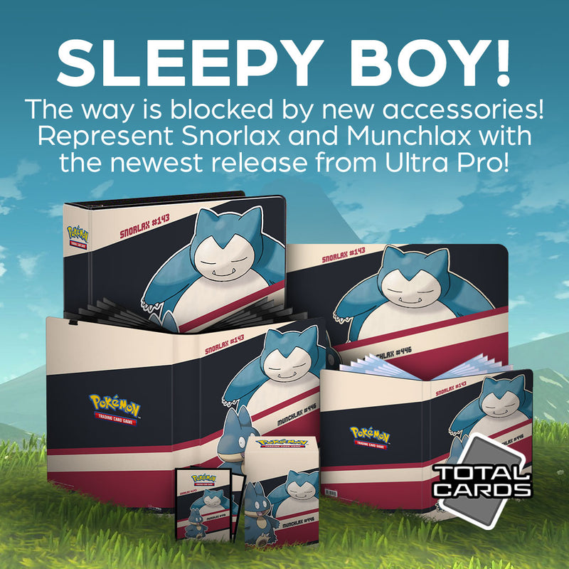 Snorlax and Munchlax Accessories available for pre-order!