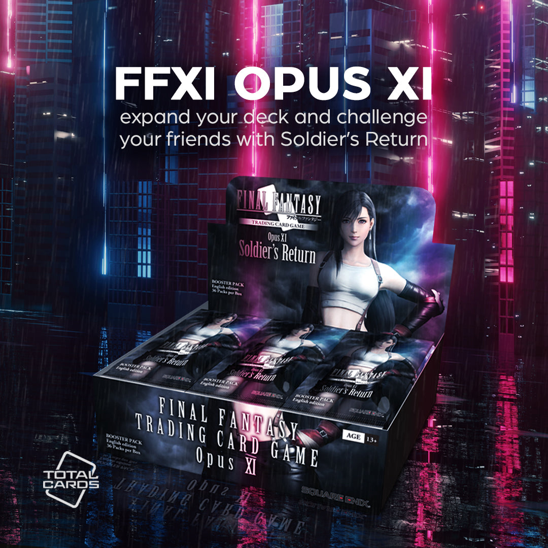 Enhance your collection with OPUS XI - Soldiers Return from Final Fantasy!