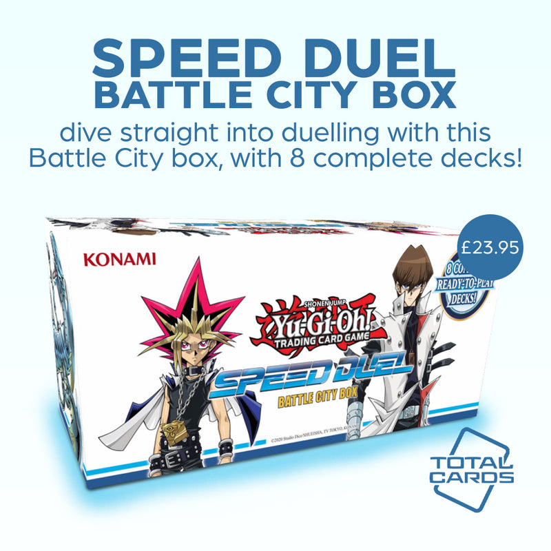 Play a mini tournament with the Battle City Box!