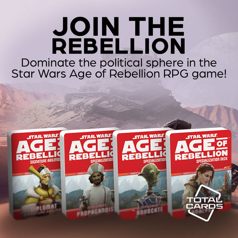 Head to a galaxy far far away with the Star Wars RPG!