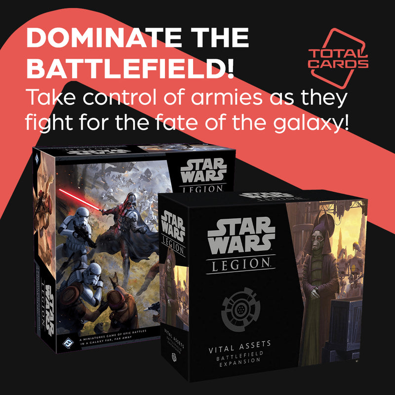 Dominate the battlefield in Star Wars legion!