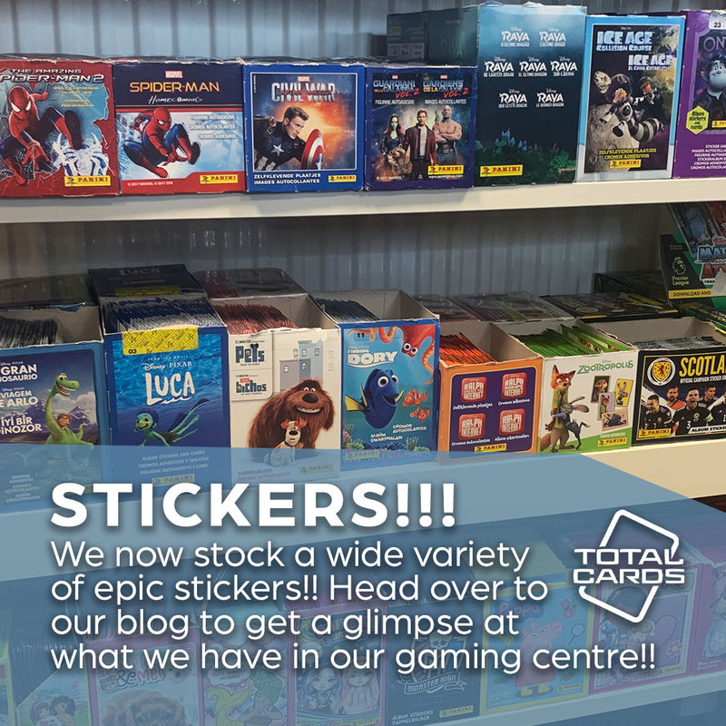 Check out our range of Collectable Stickers!