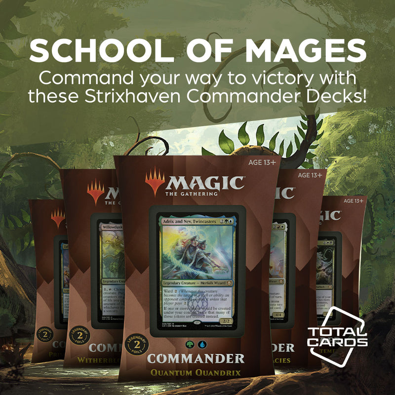 Take your rivals to school with Strixhaven Commander Decks!