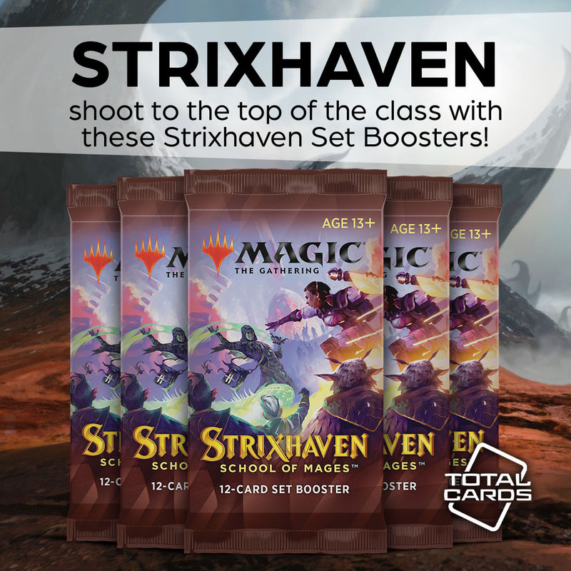 Enroll at Strixhaven with epic Set Boosters!