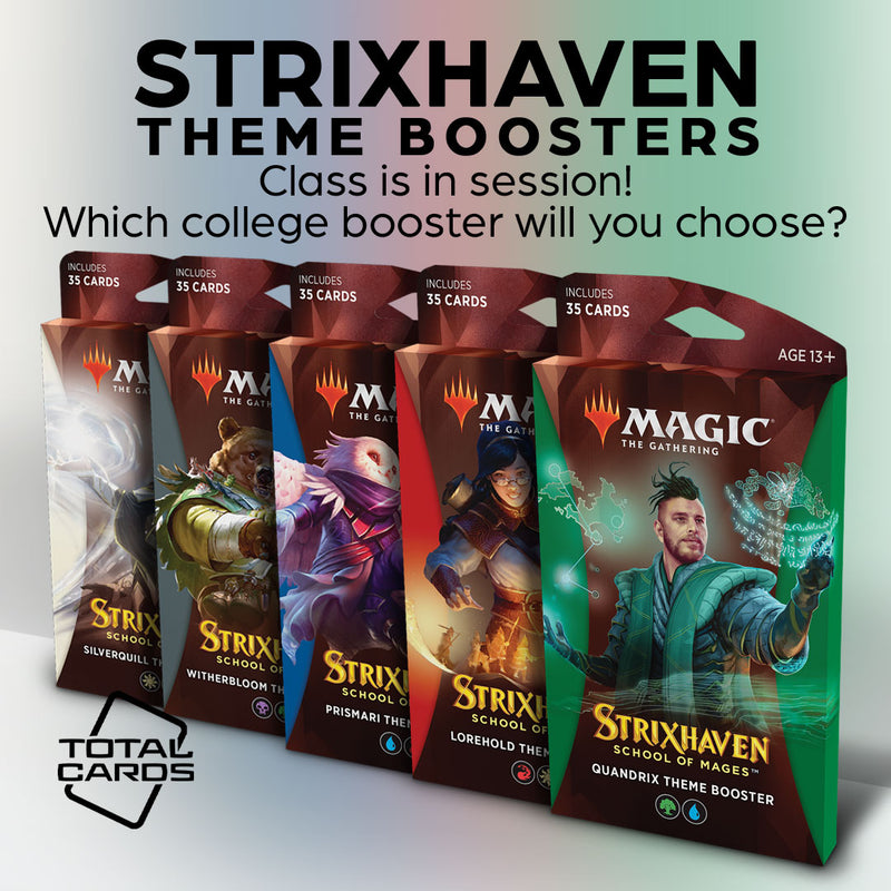 Enrol at Strixhaven with these awesome Theme Boosters!