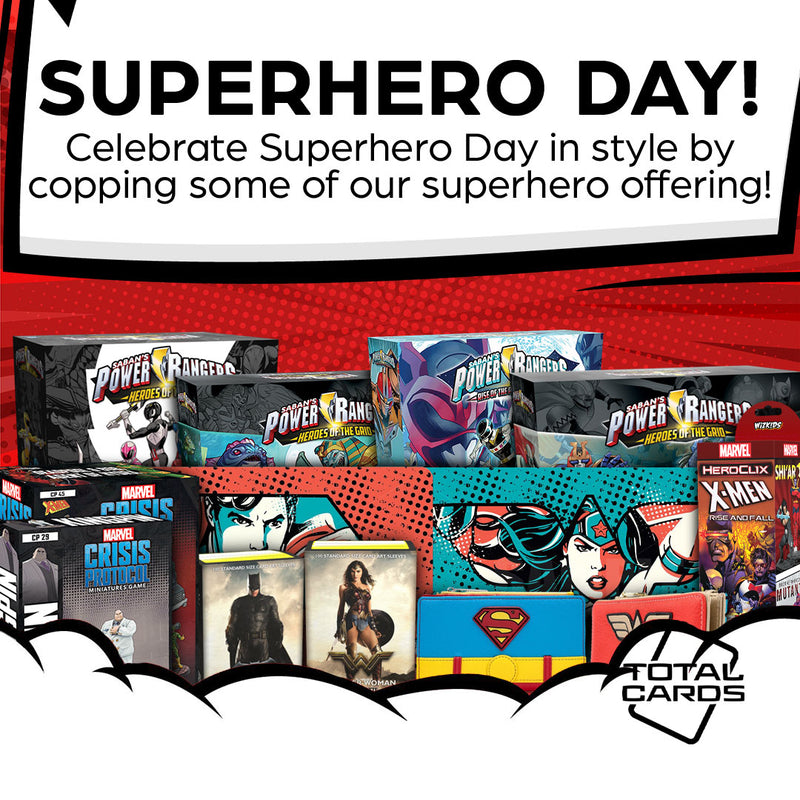 Happy Superhero Day from Total Cards!