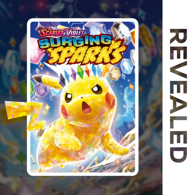 First Look At Pokemon SV8 Surging Sparks!