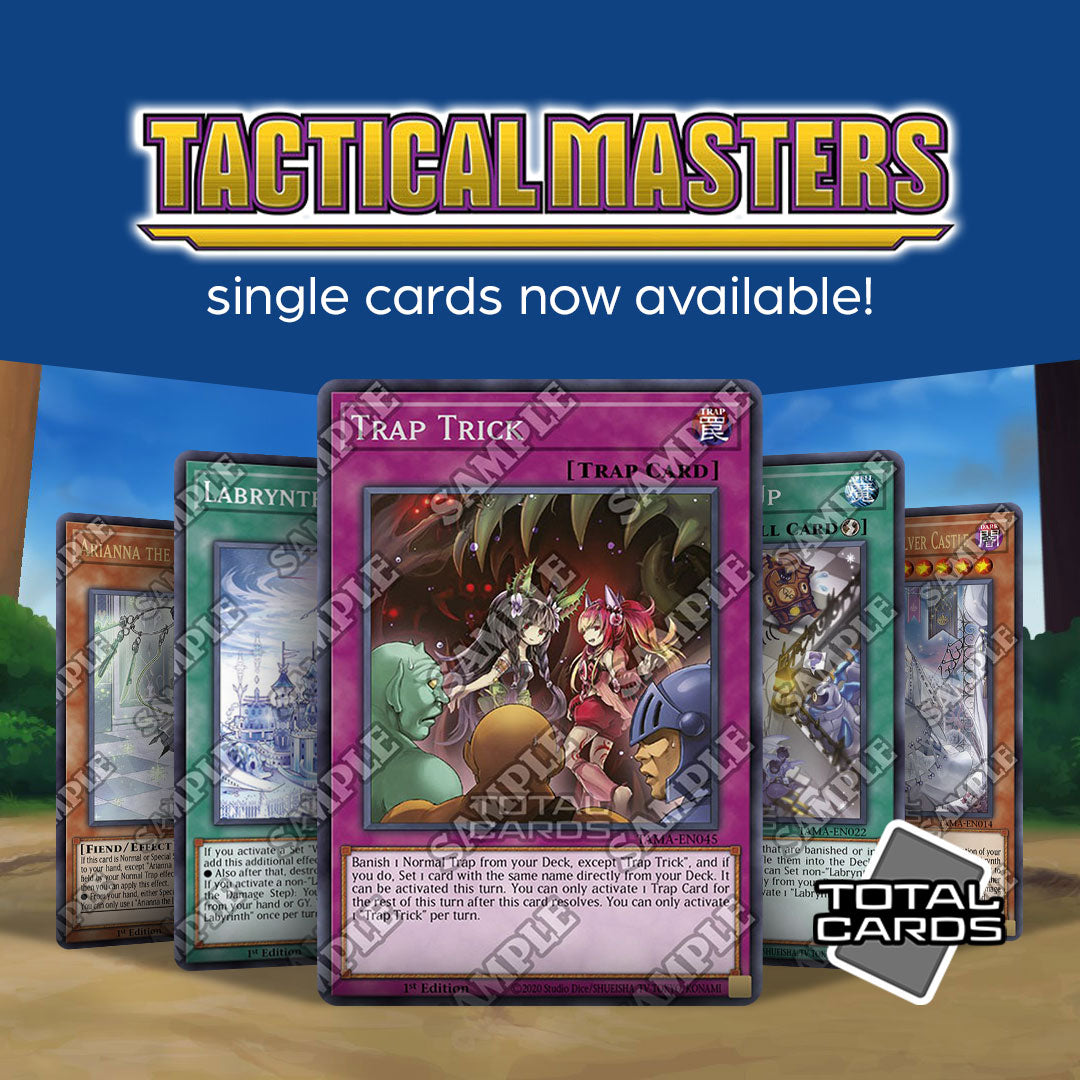 Tactical Masters single cards now available!