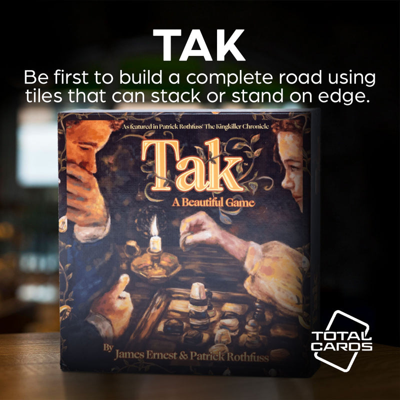 Dive into the Kingkiller Chronicles with the game of Tak!