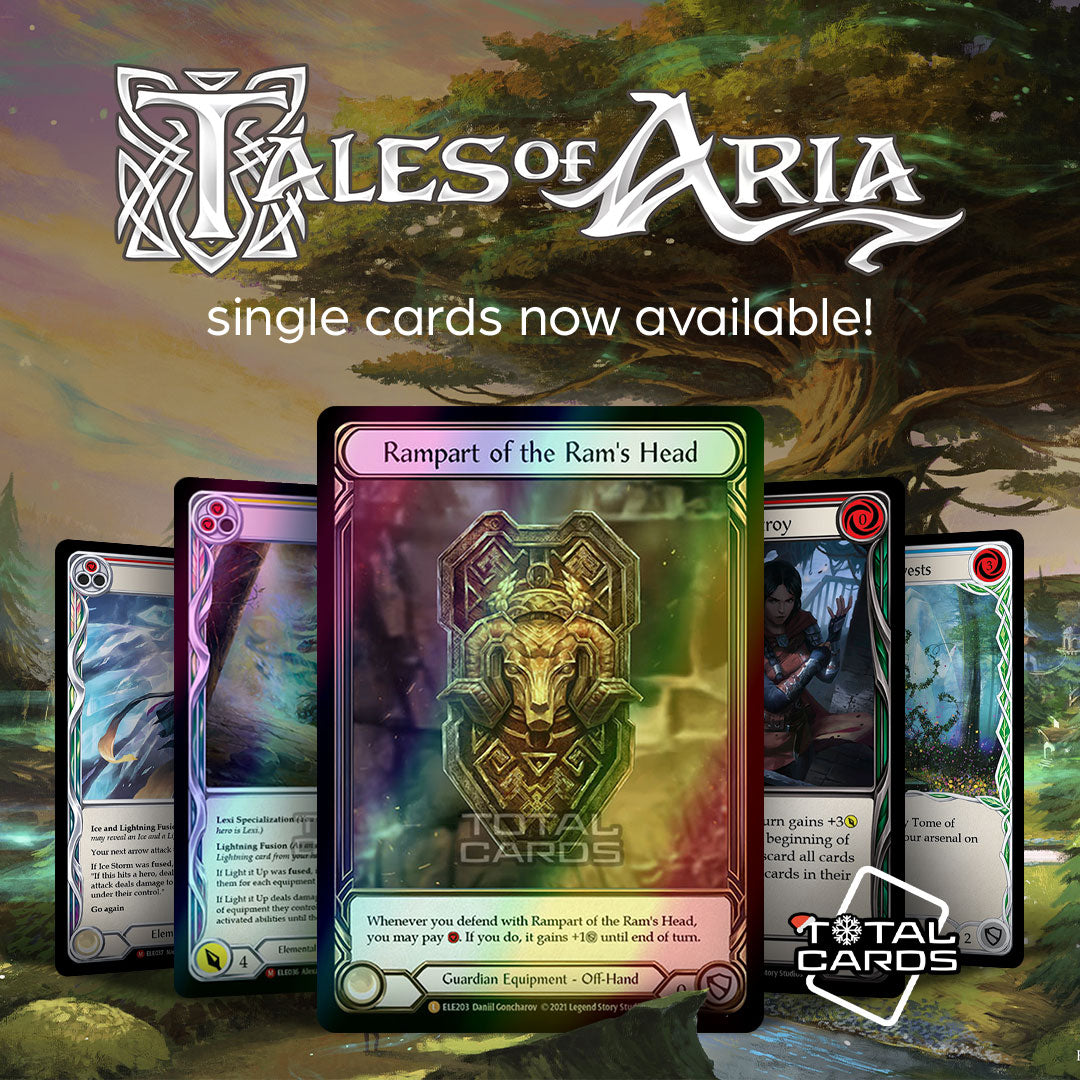 Tales of Aria Single Cards Now Available!