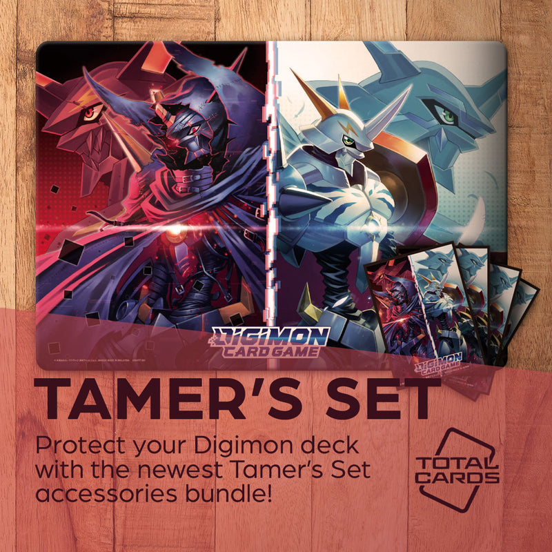 Protect your cards with the Digimon Card Game - Tamer's Set  2 - Promo Box-04!