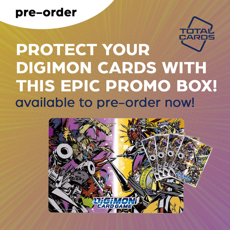 Protect your cards with the Digimon Card Game - Tamer's Set - Promo Box-02