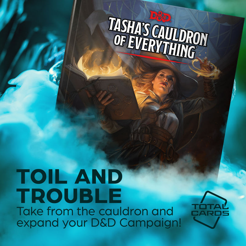 Ramp up your D&D game with Tasha's Cauldron of Everything!