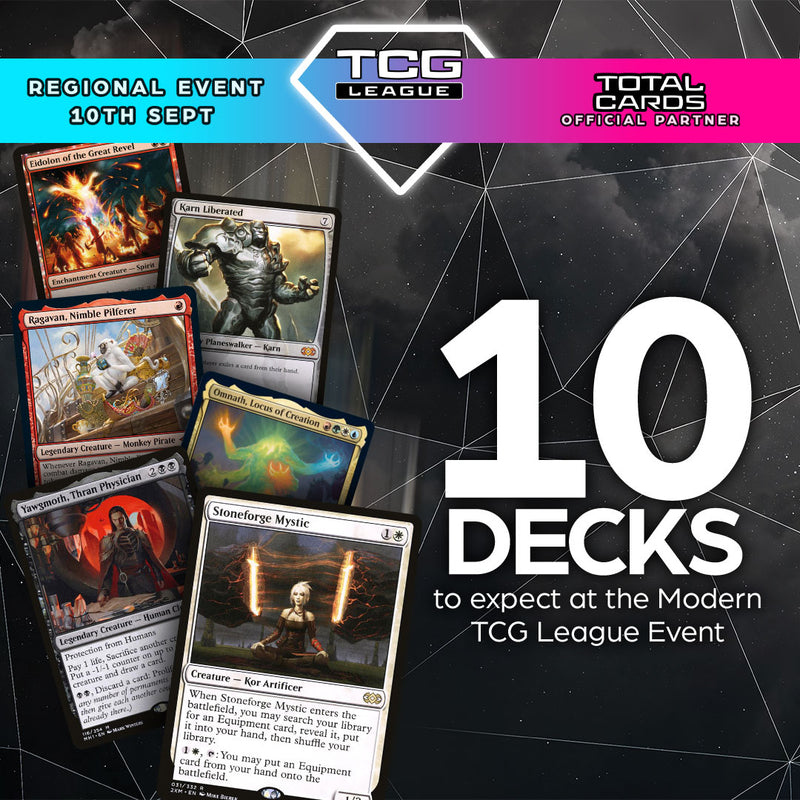 Top 10 decks to expect in our Modern TCG League event!