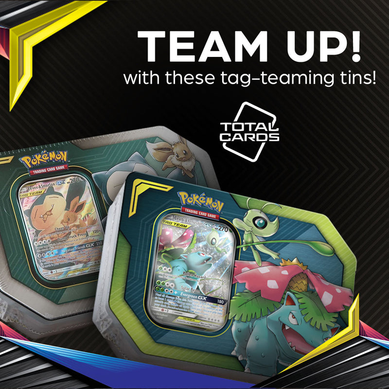 Band together with these epic Tag Team tins!