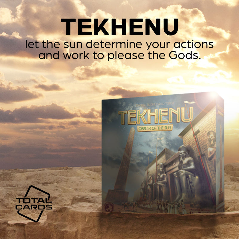 Travel back to ancient Egypt in the game of Tekhenu!