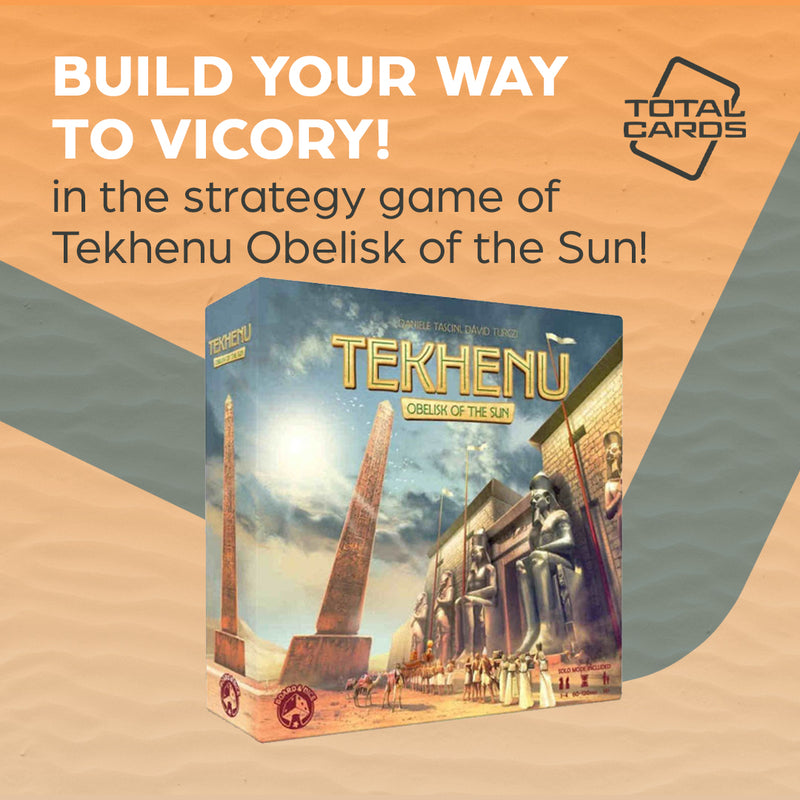 Build your way to victory in Tekhenu!