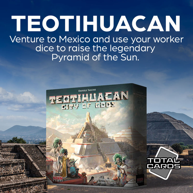 Raise the Pyramid of the Sun in Teotihuacan - City of Gods!