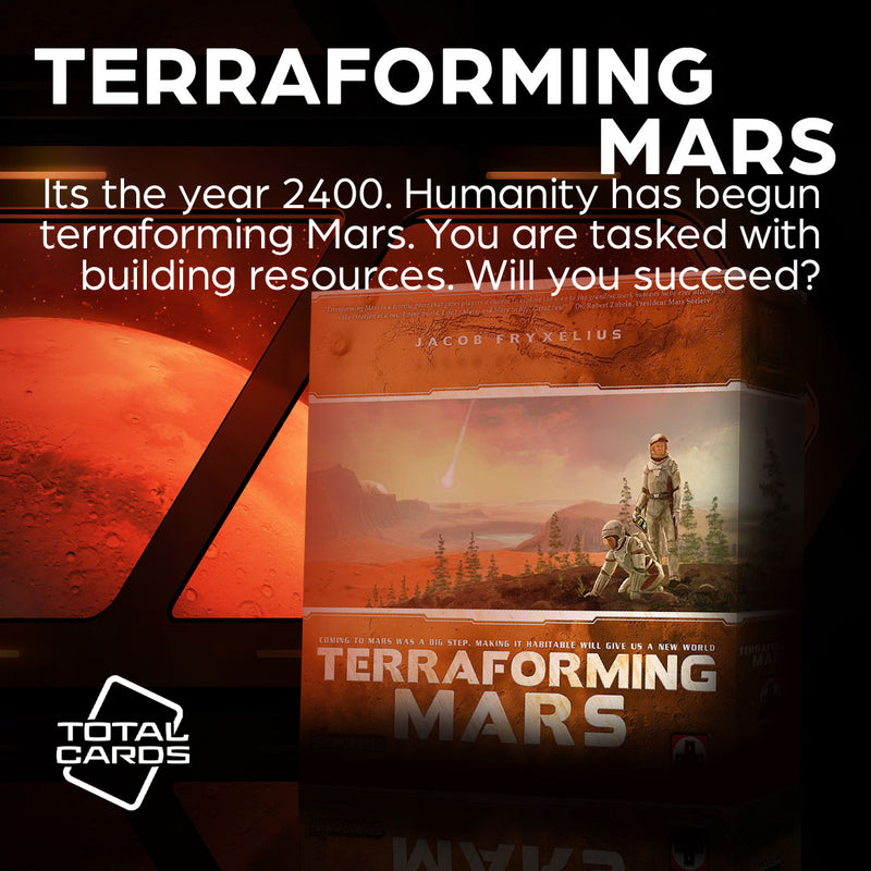 Head to the Red Planet in Terraforming Mars!