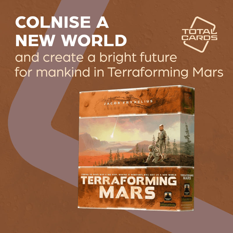 Tame the red planet in Terraforming Mars