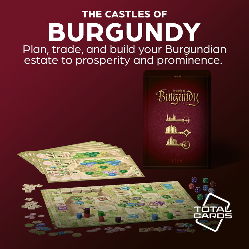 Rise to prominence in The Castles of Burgundy!