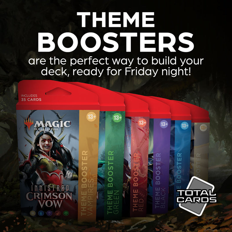 Unleash your bloodlust with Crimson Vow Theme Boosters!