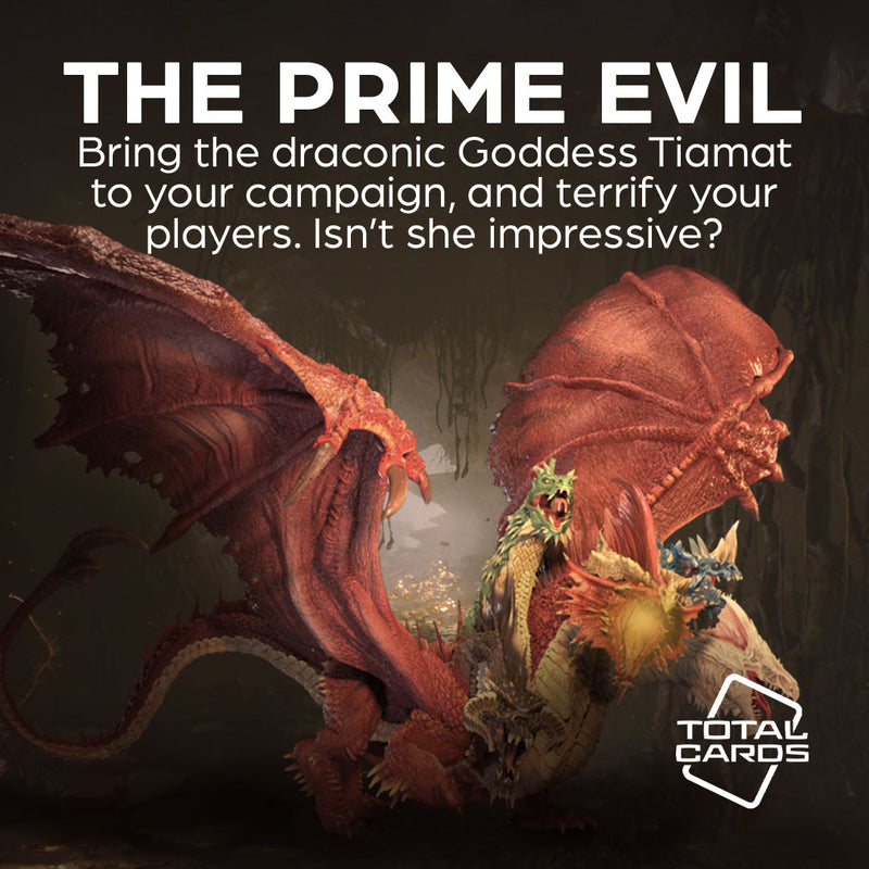 Bring the Gargantuan Tiamat to your table and wreak havoc!