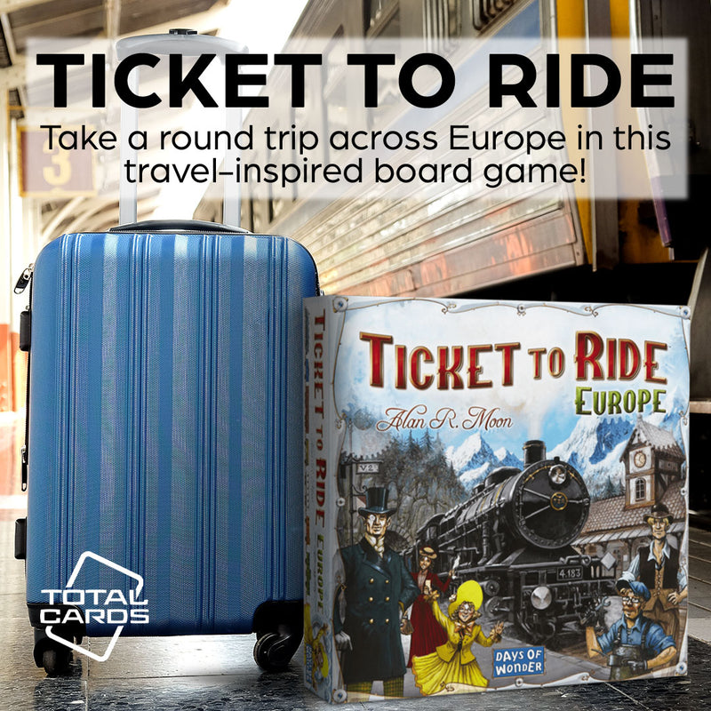Journey across Europe in Ticket to Ride - Europe!