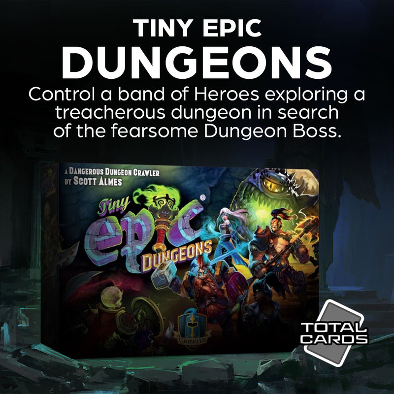 Dive deep with Tiny Epic Dungeons!