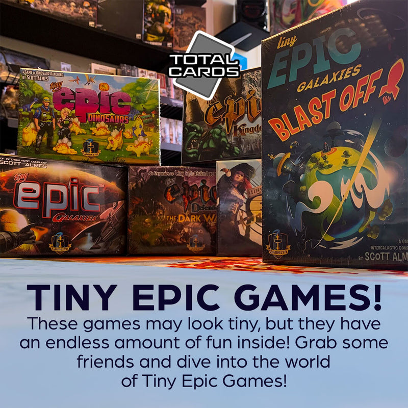 Get big gameplay with Tiny Epic Games!