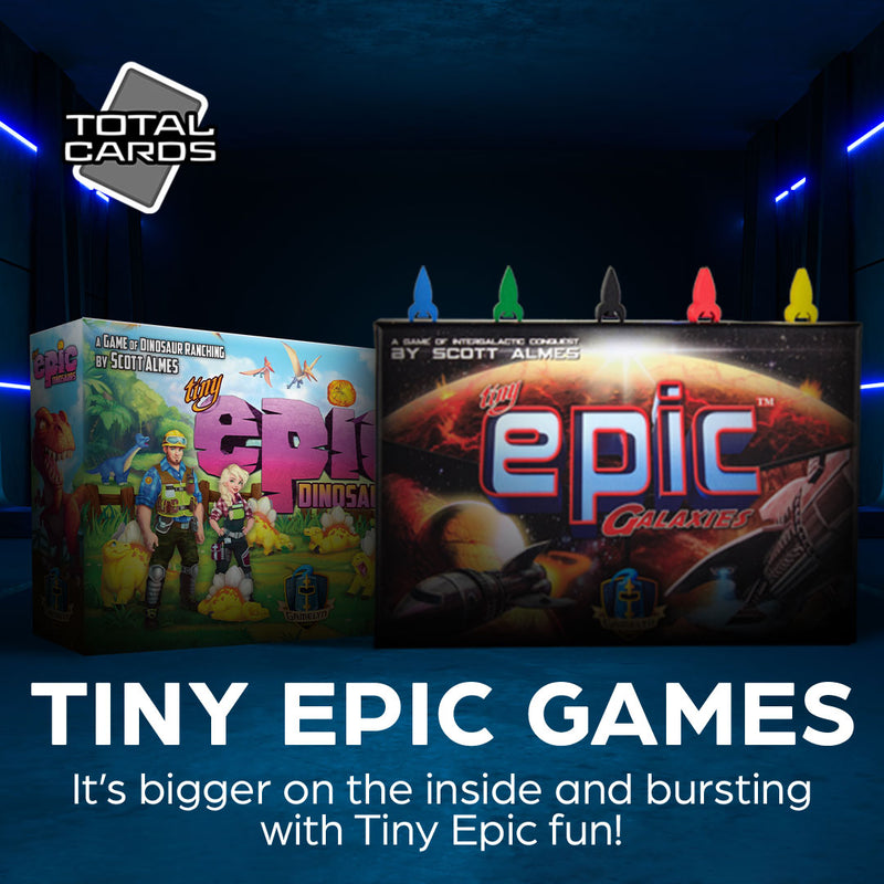 Great things come in small packages with Tiny Epic Games!