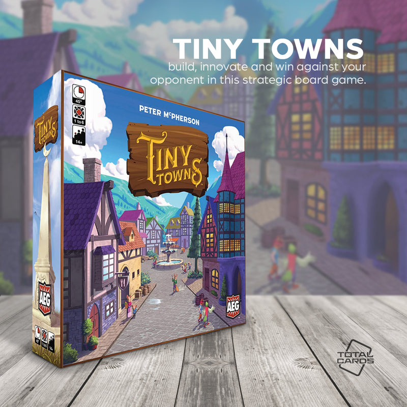 Plan your own diminutive settlement in Tiny Towns!