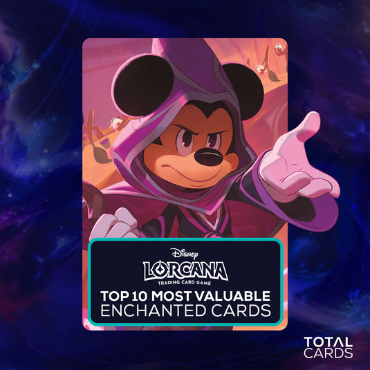 disney lorcana tcg top 10 most valuable cards