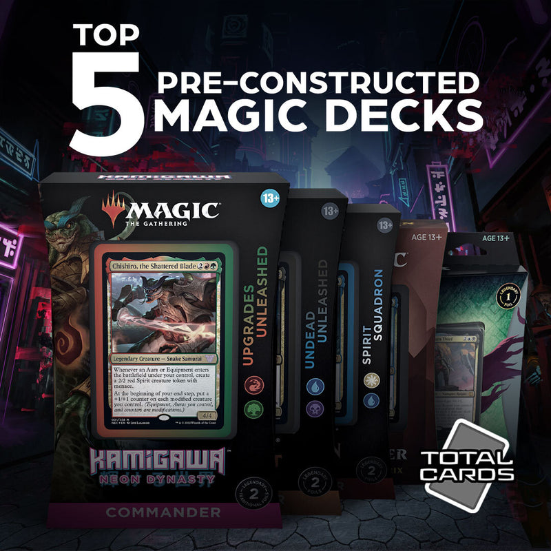Top 5 Commander pre-cons to bring to Friday Night Magic!