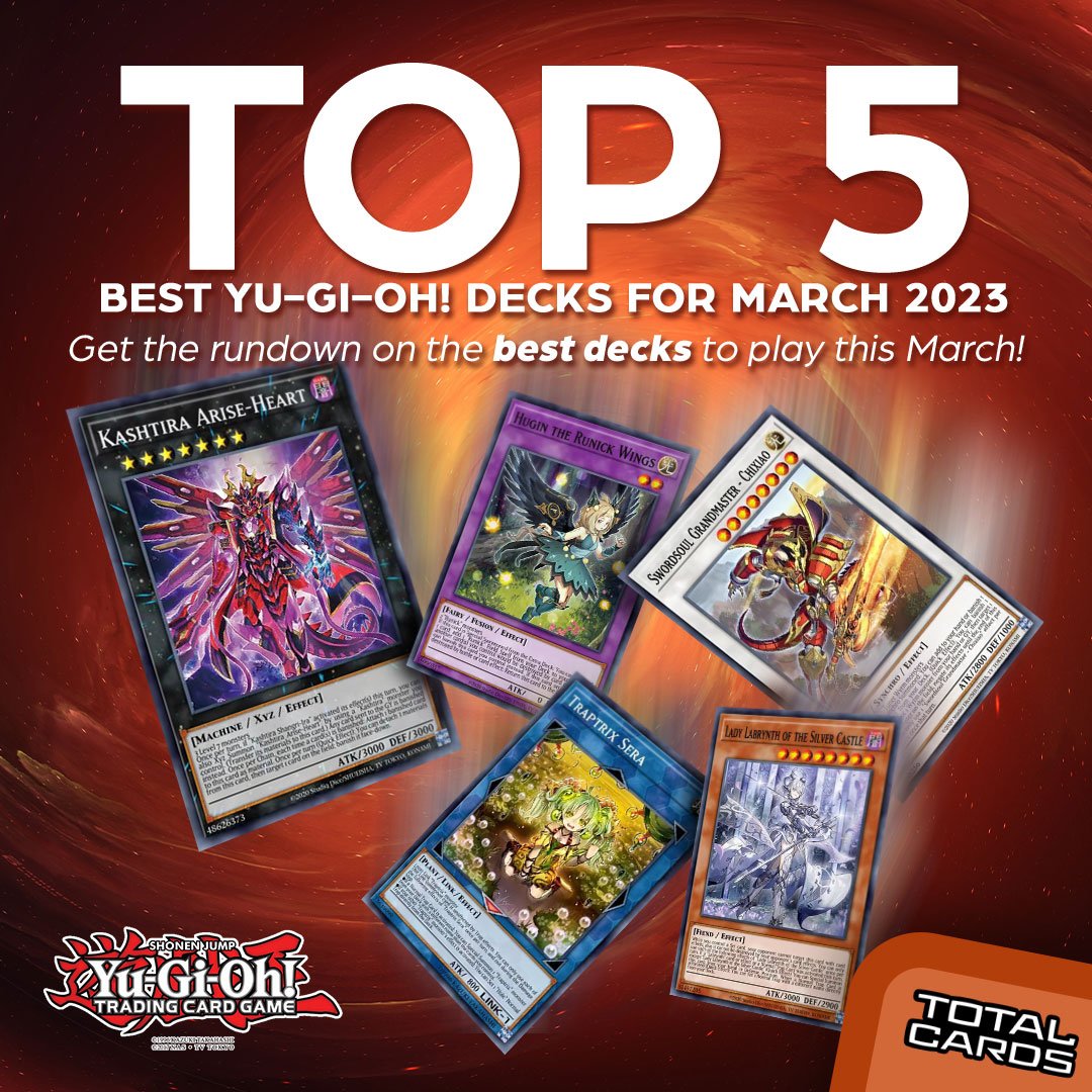 Top 5 Best Yu-Gi-Oh! Decks for March 2023 (Post Banlist!)