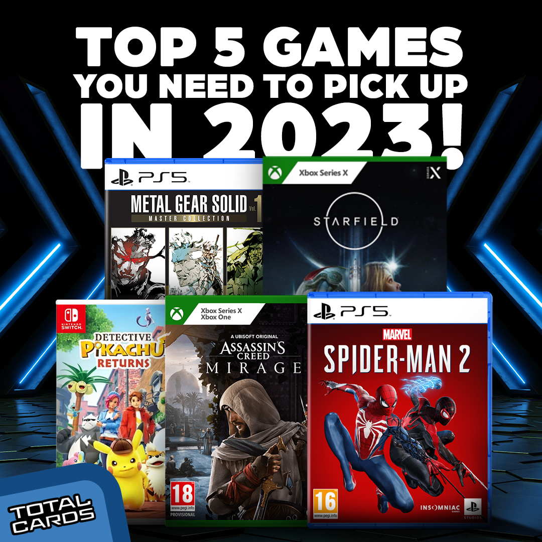 Top 5 video games you NEED to pick up in 2023!