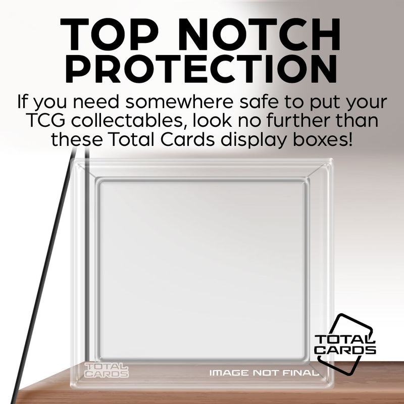 Protect your sealed products with Total Cards display boxes!