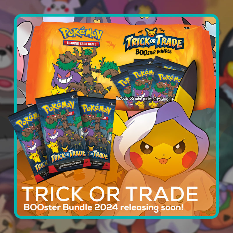 Halloween arrives early with Trick or Trade BOOster Bundles 2024!