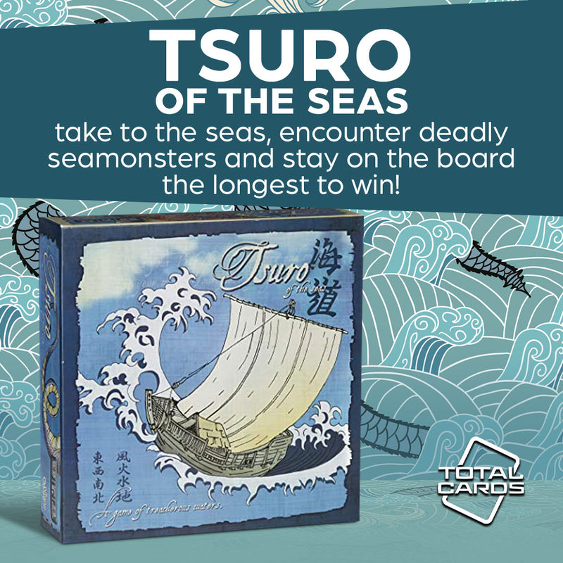 Send your opponents off the edge in Tsuro of the Seas!