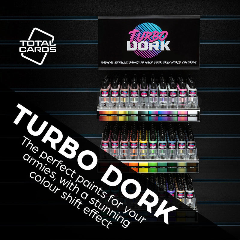 Unleash a spectrum of colour with Turbo Dork Paints!