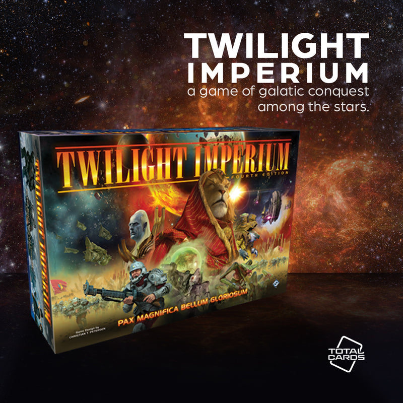 Construct a grand intergalactic society in Twilight Imperium!