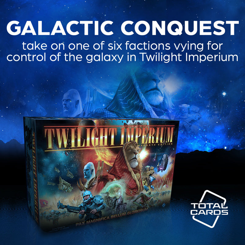 Rule the galaxy in Twilight Imperium!